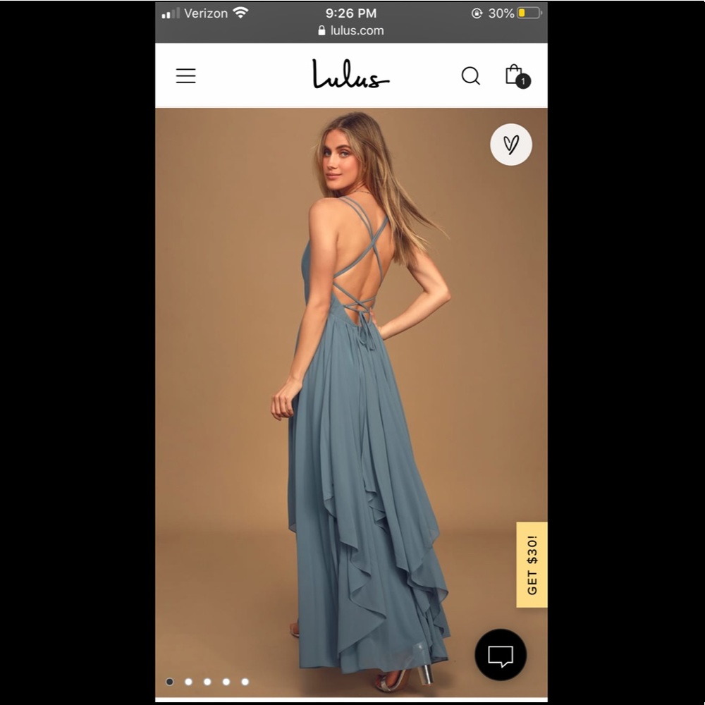 NWT Lulus Prom Dress